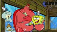 SpongeBob Schwammkopf – L-R: Squidward, Larry, Mr. Krabs, SpongeBob