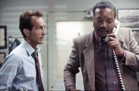 Terminator – L-R: Detective Hal Vukovich (Lance Henriksen), Lieutenant Ed Traxler (Paul Winfield)