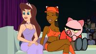 Drawn Together – L-R: Princess Clara, Foxxy Love, Spanky Ham