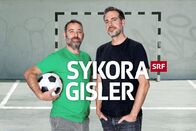 Sykora Gisler - Der Fußball-Talk – Sykora Gisler – Der Fussball-Talk Mämä Sykora und Tom Gisler Keyvisual 2022