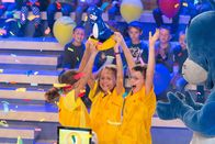 1, 2 oder 3 – So sehen Sieger aus! Das Rateteam aus Wien/Österreich hat heute den Pokal geholt.