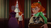 Tom Sawyer – Amy hat ein kleines Wolfjunges zu Witwe Douglas mitgenommen.