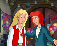 Bibi und Tina – Ein bisschen zu forsch stellt Tina (l.) die Diebe zur Rede.