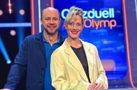Quizduell - Olymp – Team "Schauspiel": Moritz Führmann (l.) und Anna Schudt (r.).