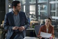 Lucifer – L-R: Lucifer Morningstar (Tom Ellis), Chloe Decker (Lauren German)