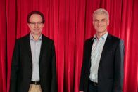 Campus Talks – Heute zu Gast bei Campus Talks: Prof. Dr. Gerd Kempermann und Prof. Dr. Andreas Lendlein (links im Bild).