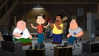 Family Guy – (v.l.n.r.) Peter Griffin, Glenn Quagmire, Cleveland Brown, Joe Swanson