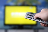 Genius – Watching TV and using remote controller / Teleshop