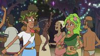 Krapopolis – v.li.: Tyrannis, Daphne
