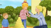Meine Freundin Conni – Marie ist Connis Kindersitter, und sie ist sehr nett.