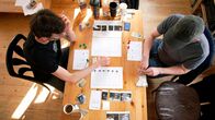 Board Games – Die Spieleentwickler Sven Zedlitz und Franz Walser.