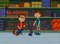 American Dad! – L-R: Steve, Snot