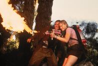 Turbo: Der Power-Rangers-Film – Katherine (Catherine Sutherland) und Tommy (Jason David Frank).