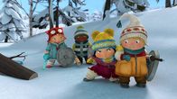 Snowsnaps' Winterspiele – Kiki mahnt zur Vorsicht.