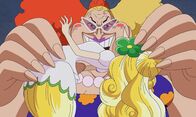 One Piece – Prinzessin Mansherry (vorne); Jola (hinten)