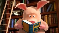 Mascha und der Bär – Das Schwein liest "Die drei Musketiere".
