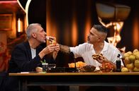 TV total - Aber mit Gast – Sebastian Pufpaff (l.); Bushido (r.)