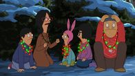 Bob's Burgers – L-R: Gene, Linda, Louise, Tina, Teddy