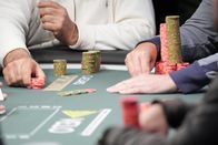Poker – Das Spiel wird hart, wenn die Blinds für Event 11 steigen: $25.000 Heads-Up No-Limit Hold'em Championship im RIO All-Suite Hotel & Casino für die WSOP 2021 - World Series of Poker am 8. Oktober 2021 in Las Vegas, NV, Vereinigte Staaten.