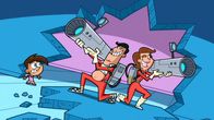 Cosmo & Wanda - Wenn Elfen helfen – L-R: Timmy, Mr. Turner, Mrs. Turner