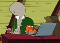 American Dad! – L-R: Roger, Klaus