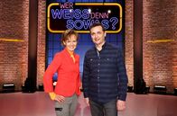 Wer weiß denn sowas? – Moderator und Meteorologen Donald Bäcker (r.).