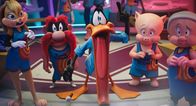 Space Jam: A New Legacy – L-R: Lola Bunny, Yosemite Sam, Daffy Duck, Porky Pig