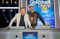 Quizduell - Olymp – Die Kandidaten des Teams "Fussball": Thomas Helmer (l.) und Markus Babbel (r.), beide Ex-Fußballprofis.