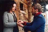 Jennerwein – Agerl (Sabrina White) und Pföderl (Christoph Waltz).