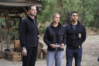 Navy CIS – (v.l.n.r.) Timothy McGee (Sean Murray); Ellie Bishop (Emily Wickersham); Nick Torres (Wilmer Valderrama)