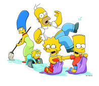Die Simpsons – v.r.) ...