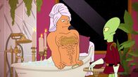 Futurama – v.li.: Zapp Brannigan, Kif Kroker
