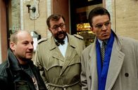 Kaisermühlen Blues – (v.li.) Roland Düringer (Joschi Täubler), Götz Kauffmann (Rudi Gneisser), Alfons Haider (Vysloczil).