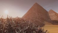 Fabriken der Superlative – CGI image - Pyramid of electric guitars.