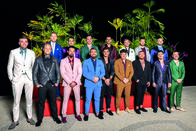 Die Bachelorette – L-R: Giuliano, Matthias, Heinz, Marcel, Gökhan, Gian, Peter, Thiemo, Yuri, Urs, Luca, Salvatore, Patrick, Andrei, Dino, Angelo