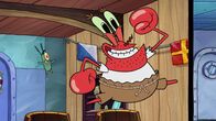 SpongeBob Schwammkopf – L-R: Plankton, Mr. Krabs