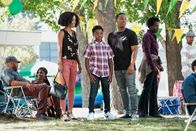 All American – Karimah Westbrook (Grace James), Jalyn Hall (Dillon James), Daniel Ezra (Spencer James).