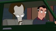 American Dad! – Roger (l.); Detective Chaz Miglachio (r.)