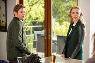 The Good Doctor – L-R: Ariel Reznik (Allen Leech) and Dr. Morgan Reznick (Fiona Gubelmann)