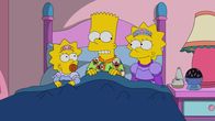 Die Simpsons – (v.l.n.r.) Maggie; Bart; Lisa