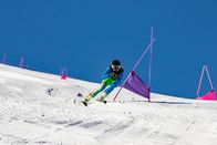 Ski alpin: Weltcup – Athlet im alpinen Skiwettbewerb
