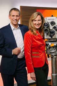 Abendschau – Moderatoren Christoph Deumling, Annette Betz und Roman Roell.