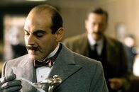 Agatha Christie's Poirot – David Suchet (Hercules Poirot), Philip Jackson (Chief-Inspector Japp).