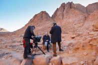 Welten-Saga – Dreharbeiten am Mosesberg in Ägypten