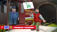 Feuerwehrmann Sam – Sogar die Nachrichten berichten darüber: Das Pontypandyness Monster ist wieder aufgetaucht.