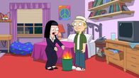 American Dad! – Hayley, l.; Jeff, r.