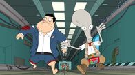 American Dad! – L-R: Stan, Roger
