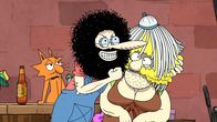 The Freak Brothers – (v.l.n.r.) Kitty; Phineas T. Phreakers; Fat Freddy Freekowtski