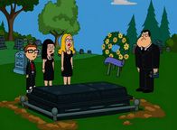 American Dad! – L-R: Steve, Hayley, Francine, Stan