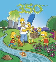 Die Simpsons – Die Simpsons machen einen Ausflug ins Grüne: Auf 350 stattliche Folgen hat es die beliebte Fernsehfamilie bereits gebracht!